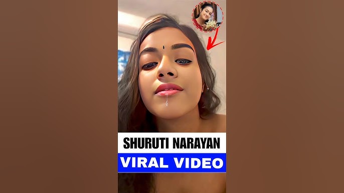 SHRUTI Narayan Viral Video Watch Full Video Link , Siragadikka Aasai Serial Actress Shruti Narayan Viral Video Download Link